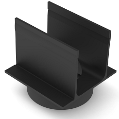 ACO Slim-Line Onderuitloop 80