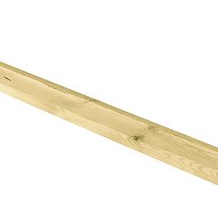 Grenen Afdeklijst t.b.v. Betonschutting - 4,4x9x180