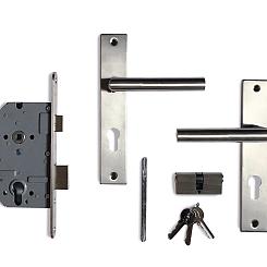 Cilinderslot RVS t.b.v. Frame Deur