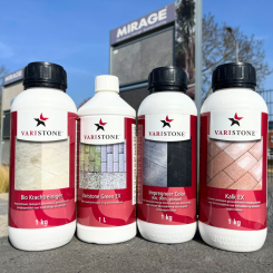 <p>Onderhoudsproducten van Varistone bestaan uit reinigings- en beschermingsmiddelen. Met deze producten is het mogelijk om allerlei soorten bestrating zoals keramiek, beton en gebakken tuinmaterialen te onderhouden, reinigen beschermen. Hiermee is het bijvoorbeeld gemakkelijk om vlekken te verwijderen of te impregneren tegen weersinvloeden. </p>
