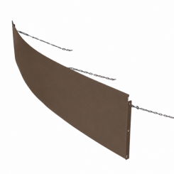 Forsento Borderpaneel flex 220x56 cm - Supra Bruin