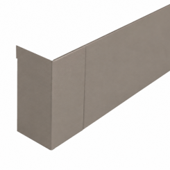 Forsento Hoekstuk uitwendig 15x28x15 cm - Taupe