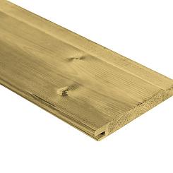 Rabat overhangend Vuren - 1,8x13,1