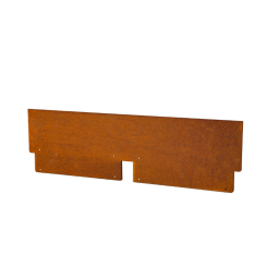 Forsento Kantopsluiting Double 300x10 cm - Corten
