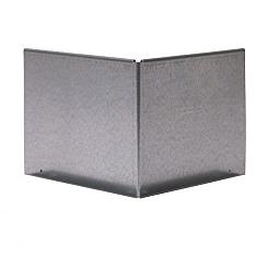 Forsento Uitwendige hoek Kantopsluiting Single / Flex 16,5 cm - Verzinkt