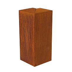 Forsento Overzetstuk muurelement hoek 17x30x12,8 cm - Corten