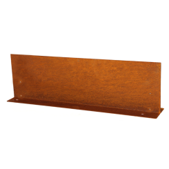 Forsento Kantopsluiting Double (flg) 300x16,5 cm - Corten