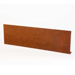 Forsento Kantopsluiting Single (flg) 300x10 cm - Corten