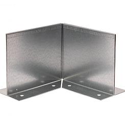 Forsento Inwendige hoek Double (flg) 10cm - Verzinkt