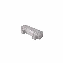 Schellevis Oud Hollands Betonklinker 40x10x10 Met Nokken - Grijs