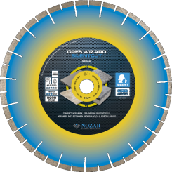 Diamantzaag D300/30/25,4 mm Gres Wizard Silentcut