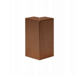Forsento Hoekstuk voor U-profiel ongelijkzijdig 5cm 10x10cm - Corten