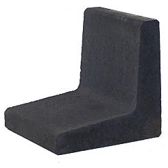 L-Element 40x40x40 - Zwart (MBI)