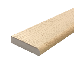 Millboard Bullnose Board - Ashwood