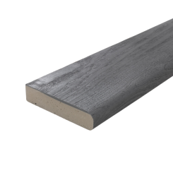 Millboard Bullnose Board 360x15x3,2cm - Brushed Basalt