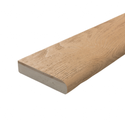 Millboard Bullnose Board - Golden Oak
