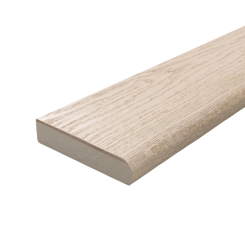 Millboard Bullnose Board - Limed Oak