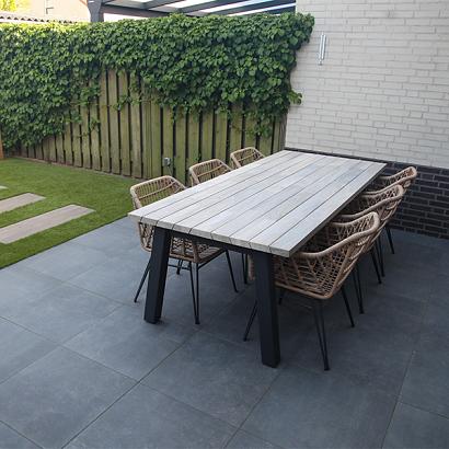Solido Ceramica 30MM Cittadella Nero - 90x90x3