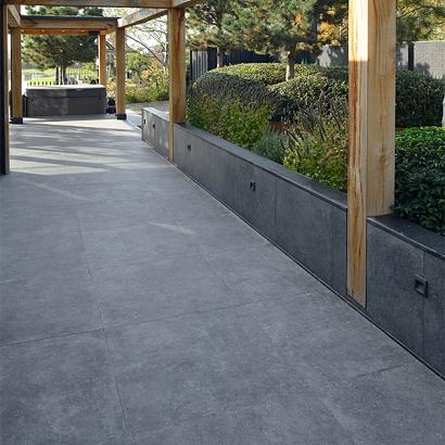 Solido Ceramica 30MM Disegno Antracite - 90x90x3