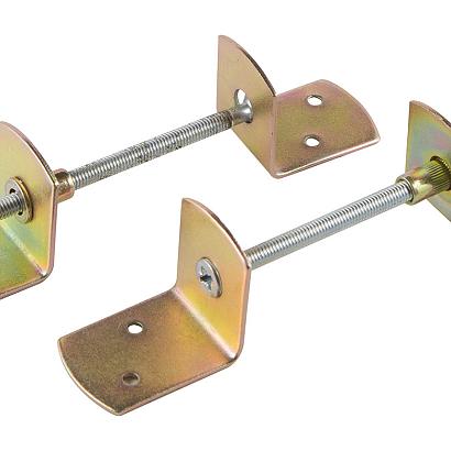 Beslagset t.b.v. Betonpalen - RVS