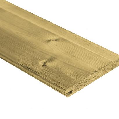 Rabat overhangend Vuren - 1,8x13,1x300