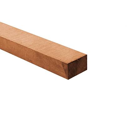 Regel Azobé Geschaafd - 4,5x7x300