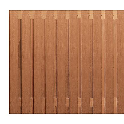 Hardhouten Scherm t.b.v. Beton 180x180 (19+2 planken)