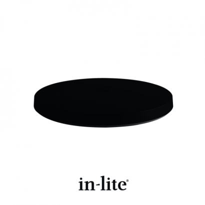 DISC LIGHT HEAD Black (zonder Tube / zonder Base 1)