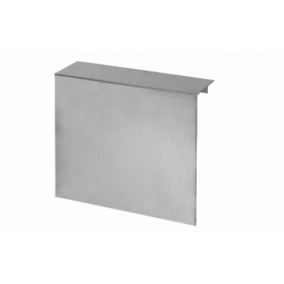 Forsento Overzetstuk muurelement recht 150x30x12,8 cm - Verzinkt