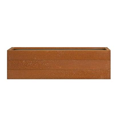 Bloembak Modulair CORTEN 120x90x42 cm