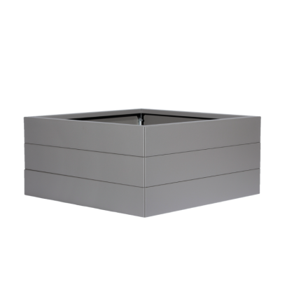 Plantenbak Modulair poedercoat TAUPE 60x60x42 cm