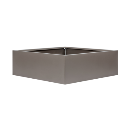 Plantenbak vlak 120x180x40 cm - Taupe