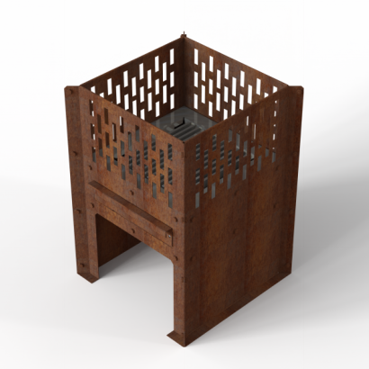 Forsento Vuurzuil - Corten