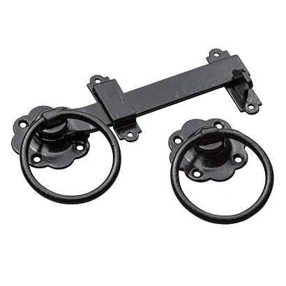 Beslagset Zwart voor enkele deur