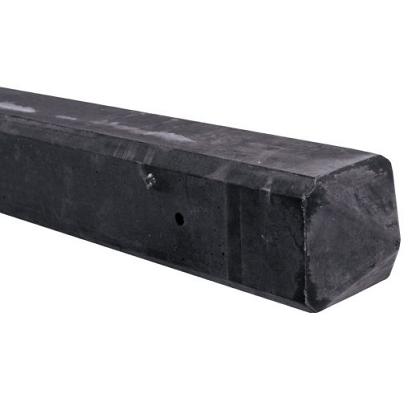 Beton T-paal 10x10x275 - Antraciet Gecoat