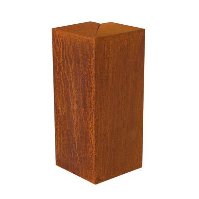 Forsento Overzetstuk muurelement hoek 17x30x12,8 cm - Corten