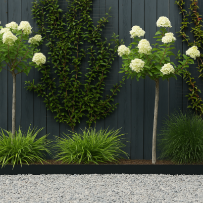 Forsento Kantopsluiting Single flex 300x10 - Grafiet zwart