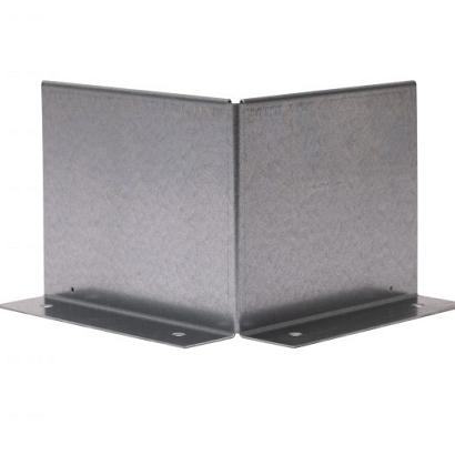 Forsento Uitwendige hoek Double (flg) 16,5cm - Verzinkt