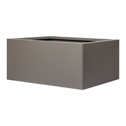 Plantenbak vlak 150x150x60 cm - Taupe