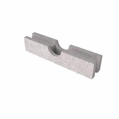 Schellevis OH Groenwand-element Beplanting 20x20x100 - Grijs