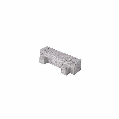 Schellevis Oud Hollands Betonklinker 40x10x10 Met Nokken - Grijs
