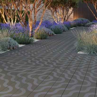 Millboard Modello Contour 360x19,6x3,2cm - Burnt Cedar