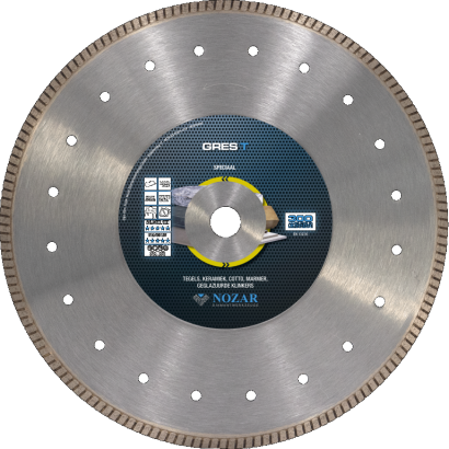 Diamantzaag D230/22,2 mm Gres-T