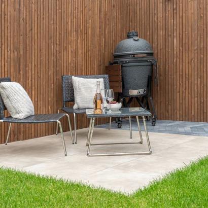 Kera Twice 60x60x4,8 - Fiammato Taupe