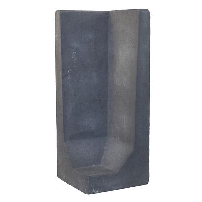 L-Hoeksteen 100x40x40 - Zwart (MBI)