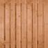 Douglas Scherm Ruw Recht Vert. 19 planken - 180x180 (t.b.v. betonschutting)