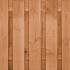 Douglas Scherm Ruw Recht Vert. 19 planken - 90x180 (t.b.v. betonschutting)