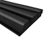 Triple deluxe Rabat Thermogarant Vuren Zwart - 2,6x13,3x360