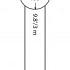 DISC LIGHT HEAD Black (zonder Tube / zonder Base 1)