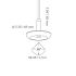 SWAY PENDANT Black 100-230V (zonder Base)